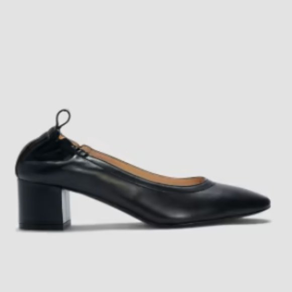 Everlane Shoes - NWT $175 Everlane Italian Leather Day Heel Black